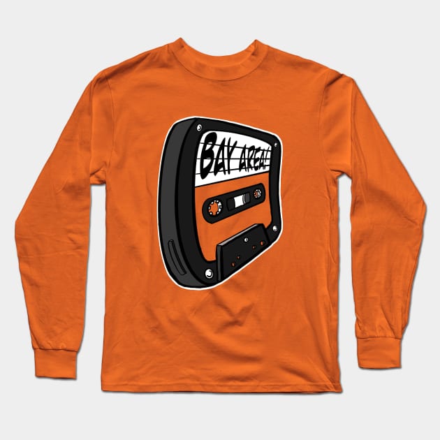 Bay Area Cassette Tape Long Sleeve T-Shirt by ericjueillustrates